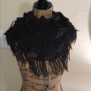 One Size. Infinity scarf. BROWN.